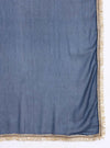 Navy Blue Yoke embroidery Anarkali with Duppatta - Mahukaa